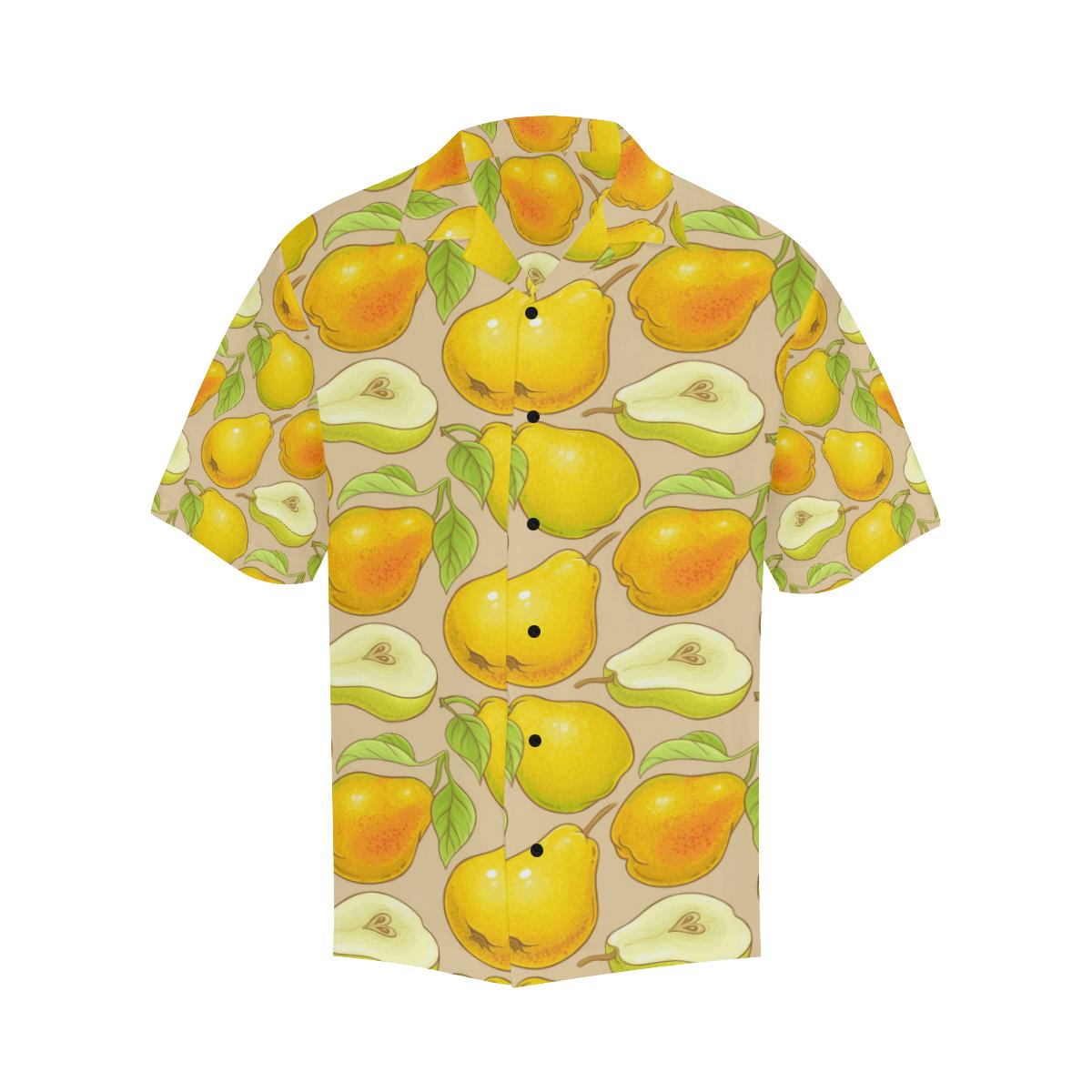 Pear Pattern Print Design PE05 Men Hawaiian Shirt-JorJune