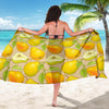 Pear Pattern Print Design PE05 Sarong Pareo Wrap-JORJUNE.COM