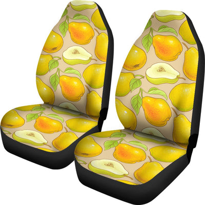 Pear Pattern Print Design PE05 Universal Fit Car Seat Covers-JorJune