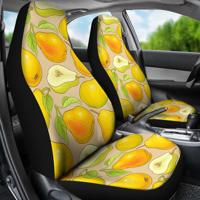 Pear Pattern Print Design PE05 Universal Fit Car Seat Covers-JorJune