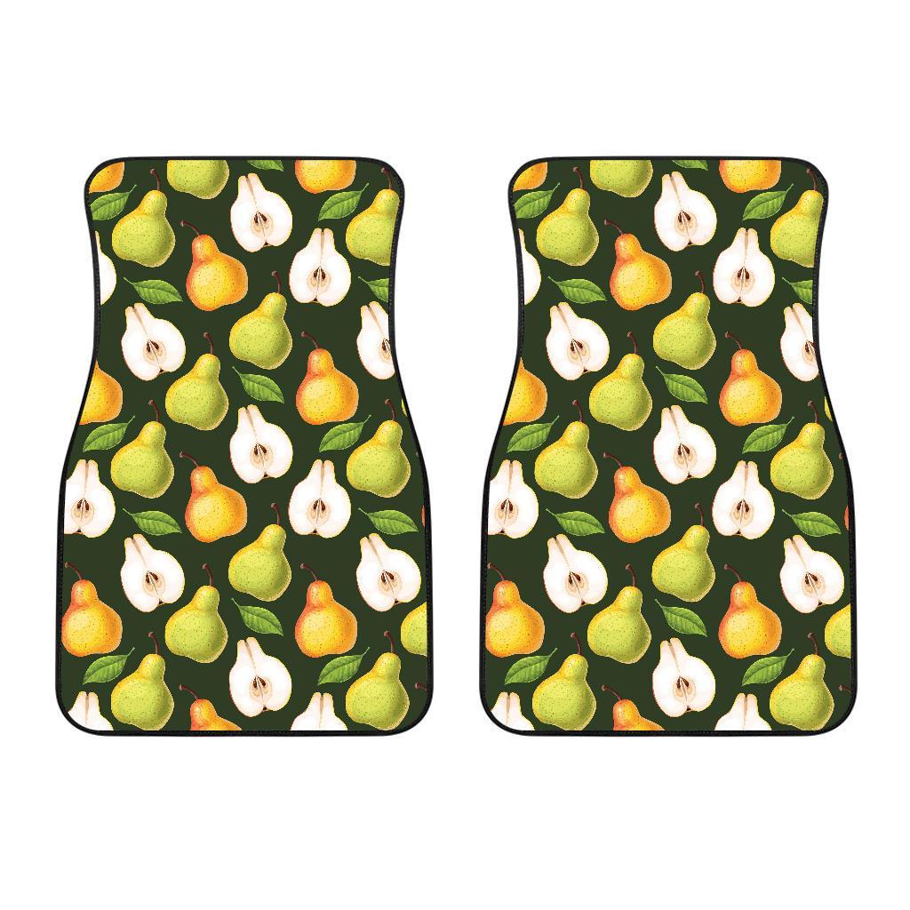 Pear Pattern Print Design PE06 Car Floor Mats-JORJUNE.COM