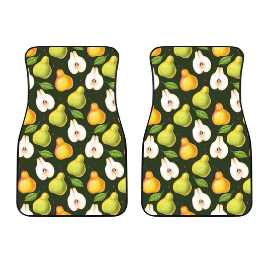Pear Pattern Print Design PE06 Car Floor Mats-JORJUNE.COM