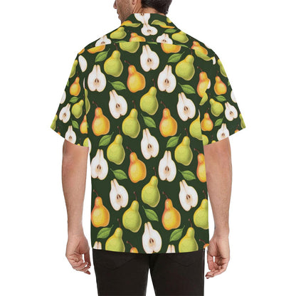 Pear Pattern Print Design PE06 Men Hawaiian Shirt-JorJune
