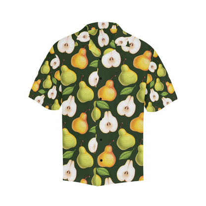 Pear Pattern Print Design PE06 Men Hawaiian Shirt-JorJune