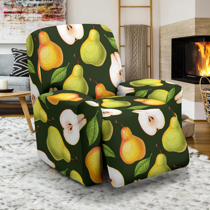 Pear Pattern Print Design PE06 Recliner Slipcover-JORJUNE.COM
