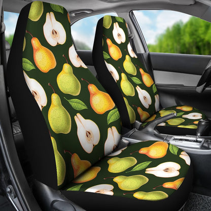 Pear Pattern Print Design PE06 Universal Fit Car Seat Covers-JorJune