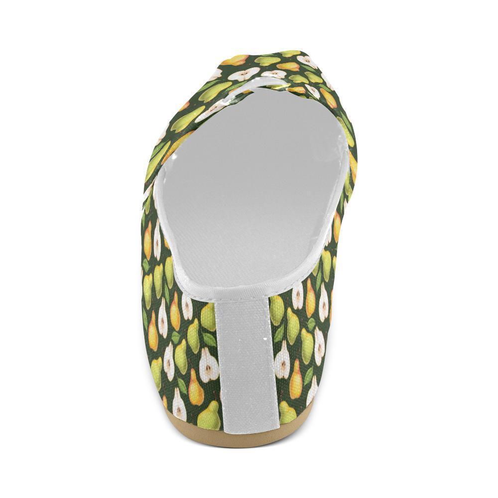 Pear Pattern Print Design PE06 Women Casual Shoes-JorJune.com