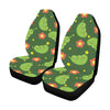 Peas Pattern Print Design A01 Car Seat Covers (Set of 2)-JORJUNE.COM