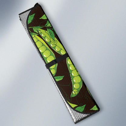Peas Pattern Print Design A03 Car Sun Shades-JORJUNE.COM