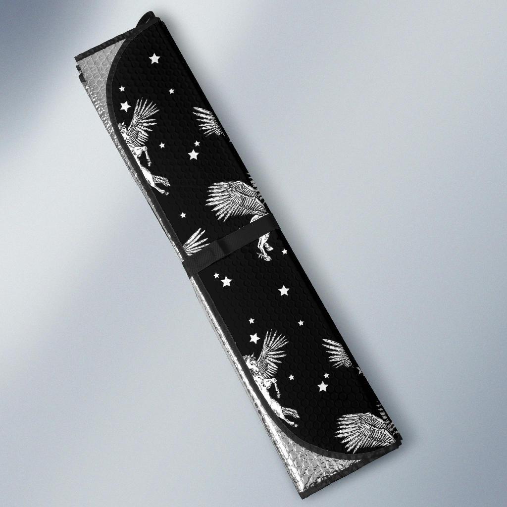 Pegasus Pattern Print Design 01 Car Sun Shades-JORJUNE.COM