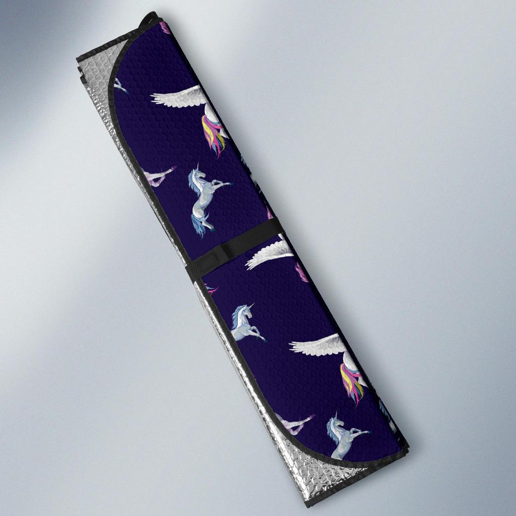 Pegasus Pattern Print Design 02 Car Sun Shades-JORJUNE.COM