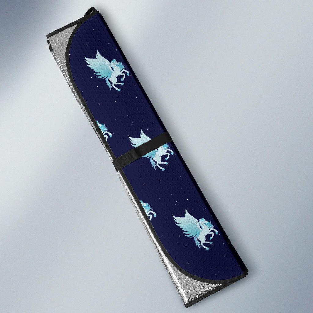Pegasus Pattern Print Design 03 Car Sun Shades-JORJUNE.COM