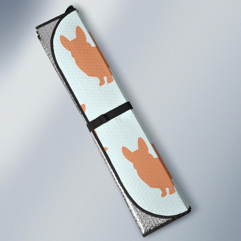 Pembroke Welsh Corgis Pattern Print Design A01 Car Sun Shades-JORJUNE.COM