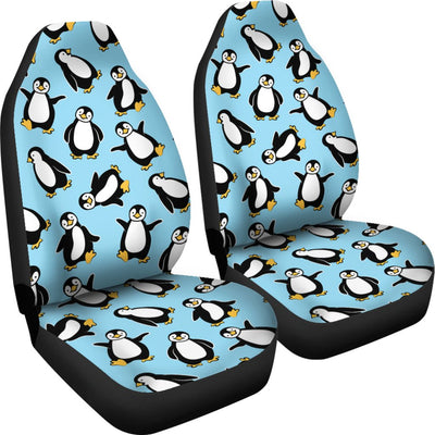 Penguin Happy Print Universal Fit Car Seat Covers