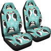 Penguin Love Print Universal Fit Car Seat Covers