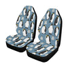 Penguin Pattern Print Design A03 Car Seat Covers (Set of 2)-JORJUNE.COM