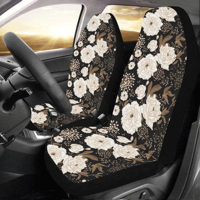 Peony Pattern Print Design A02 Car Seat Covers (Set of 2)-JORJUNE.COM