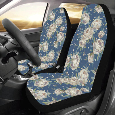 Peony Pattern Print Design A03 Car Seat Covers (Set of 2)-JORJUNE.COM