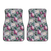 Peony Pattern Print Design PE01 Car Floor Mats-JORJUNE.COM