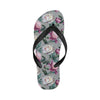 Peony Pattern Print Design PE01 Flip Flops-JorJune