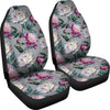 Peony Pattern Print Design PE01 Universal Fit Car Seat Covers-JorJune