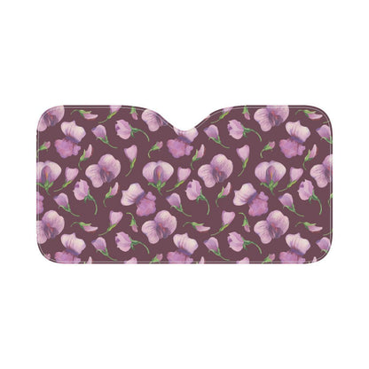 Peony Pattern Print Design PE010 Car Sun Shade-JorJune