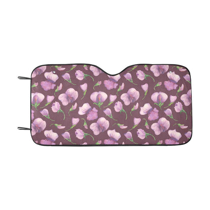 Peony Pattern Print Design PE010 Car Sun Shade-JorJune