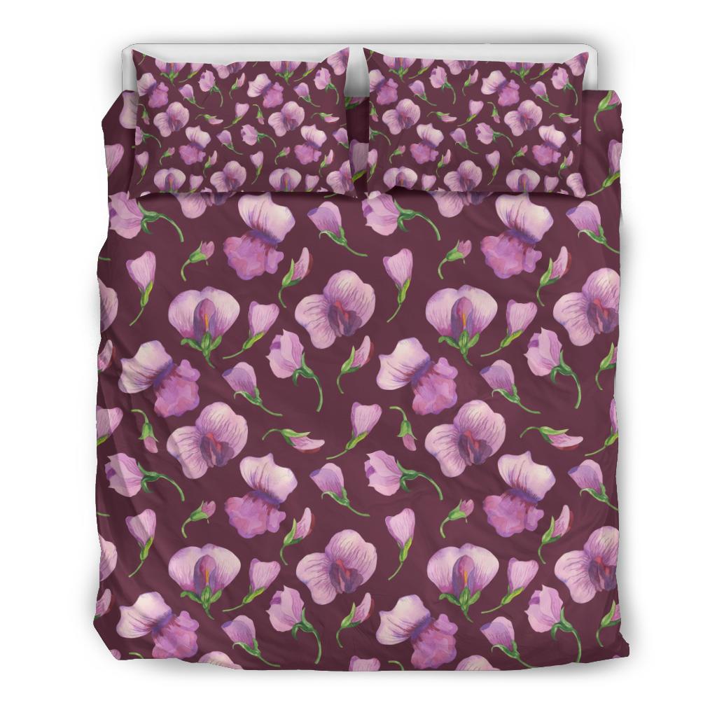 Peony Pattern Print Design PE010 Duvet Cover Bedding Set-JORJUNE.COM