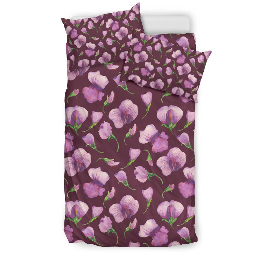 Peony Pattern Print Design PE010 Duvet Cover Bedding Set-JORJUNE.COM