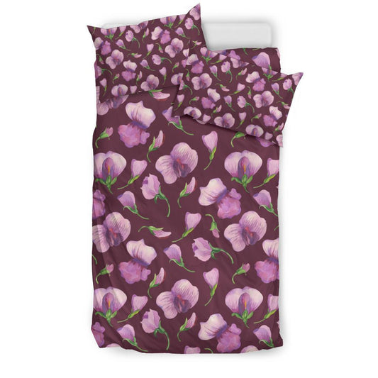Peony Pattern Print Design PE010 Duvet Cover Bedding Set-JORJUNE.COM