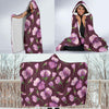 Peony Pattern Print Design PE010 Hooded Blanket-JORJUNE.COM