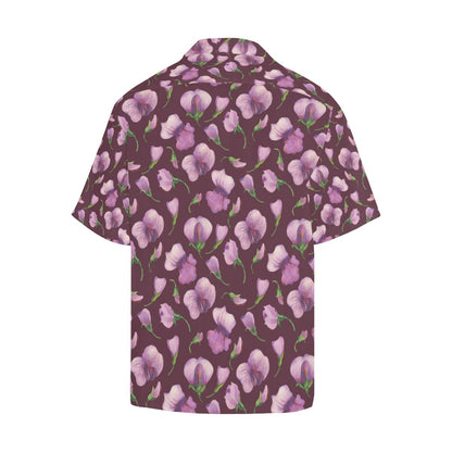 Peony Pattern Print Design PE010 Men Hawaiian Shirt-JorJune
