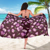 Peony Pattern Print Design PE010 Sarong Pareo Wrap-JORJUNE.COM