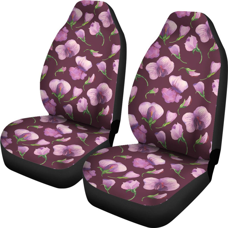 Peony Pattern Print Design PE010 Universal Fit Car Seat Covers-JorJune