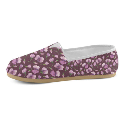 Peony Pattern Print Design PE010 Women Casual Shoes-JorJune.com