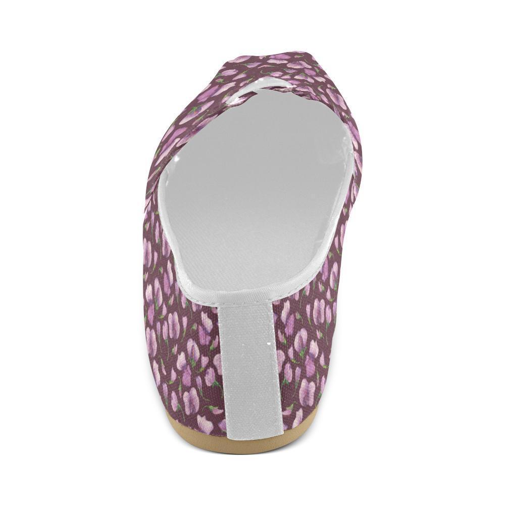 Peony Pattern Print Design PE010 Women Casual Shoes-JorJune.com