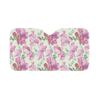Peony Pattern Print Design PE011 Car Sun Shade-JorJune