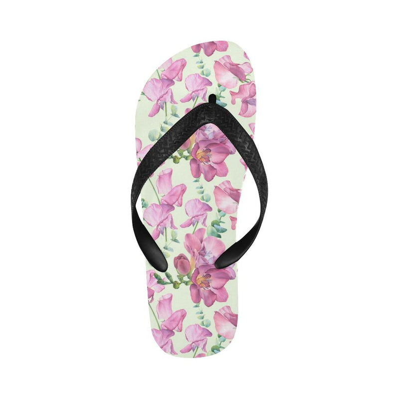 Peony Pattern Print Design PE011 Flip Flops-JorJune