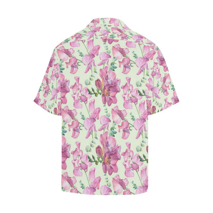 Peony Pattern Print Design PE011 Men Hawaiian Shirt-JorJune