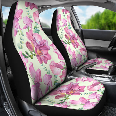 Peony Pattern Print Design PE011 Universal Fit Car Seat Covers-JorJune