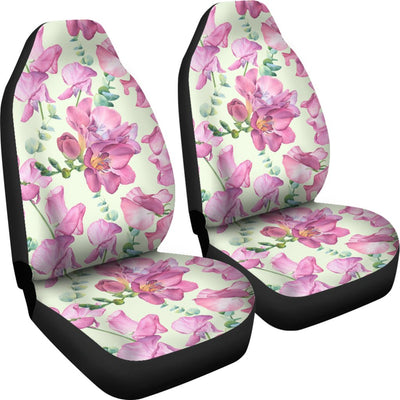 Peony Pattern Print Design PE011 Universal Fit Car Seat Covers-JorJune