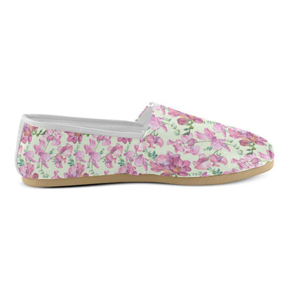 Peony Pattern Print Design PE011 Women Casual Shoes-JorJune.com