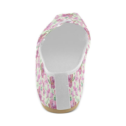 Peony Pattern Print Design PE011 Women Casual Shoes-JorJune.com
