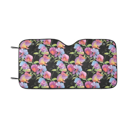 Peony Pattern Print Design PE012 Car Sun Shade-JorJune