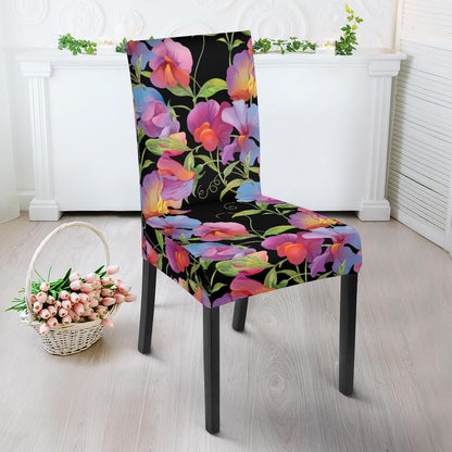 Peony Pattern Print Design PE012 Dining Chair Slipcover-JORJUNE.COM