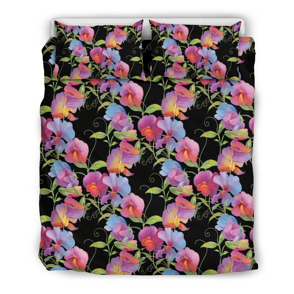 Peony Pattern Print Design PE012 Duvet Cover Bedding Set-JORJUNE.COM