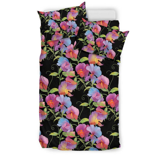 Peony Pattern Print Design PE012 Duvet Cover Bedding Set-JORJUNE.COM