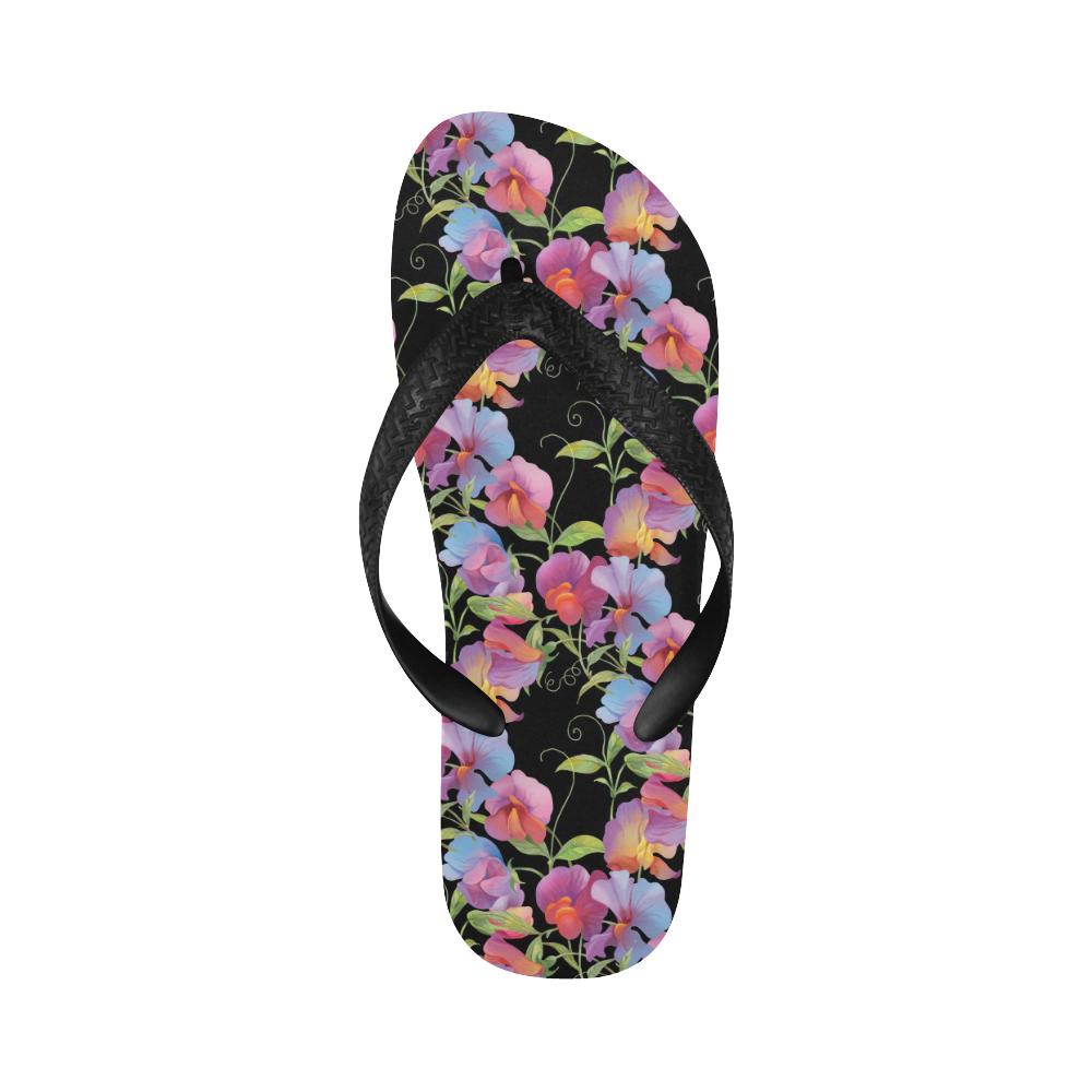 Peony Pattern Print Design PE012 Flip Flops-JorJune