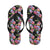 Peony Pattern Print Design PE012 Flip Flops-JorJune