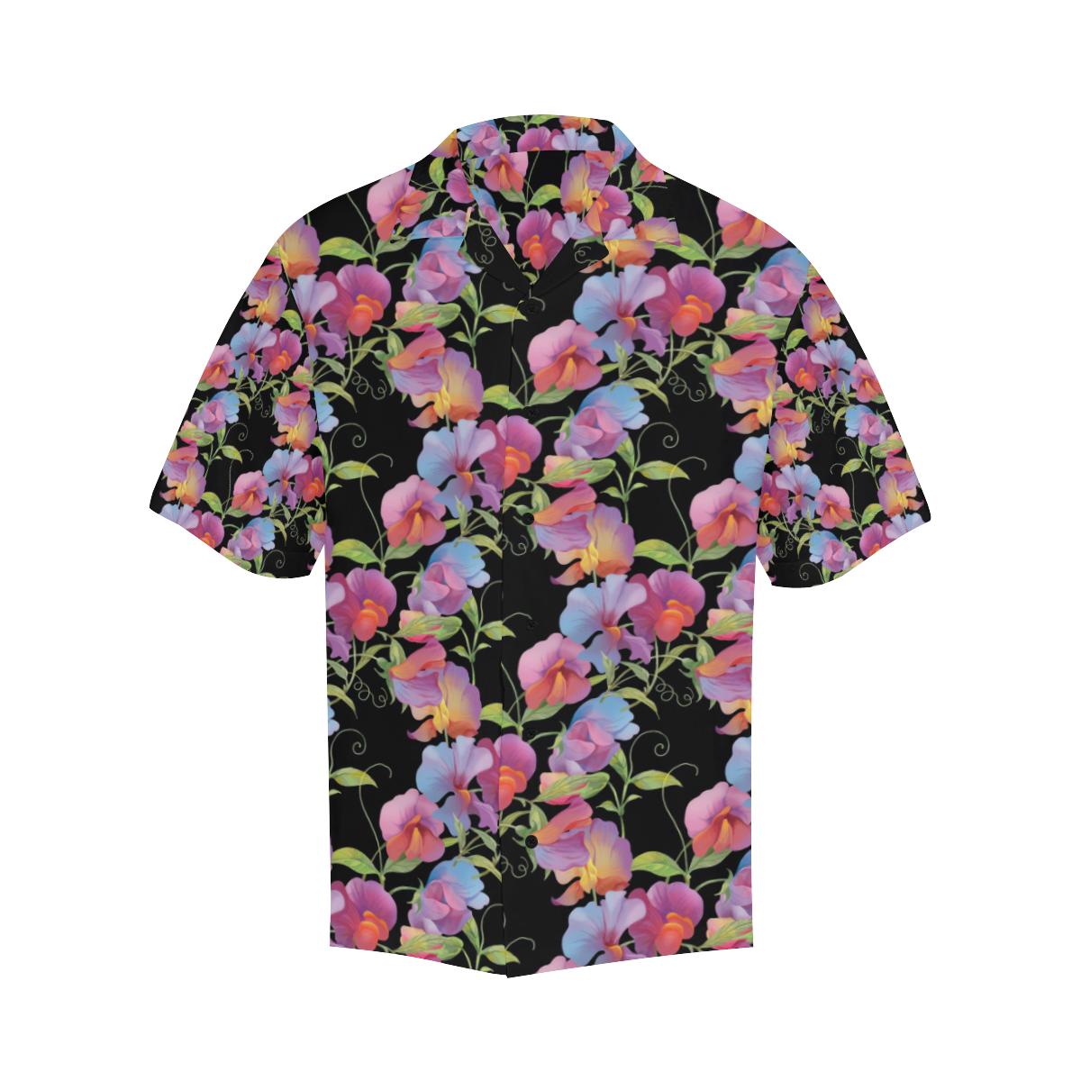 Peony Pattern Print Design PE012 Men Hawaiian Shirt-JorJune
